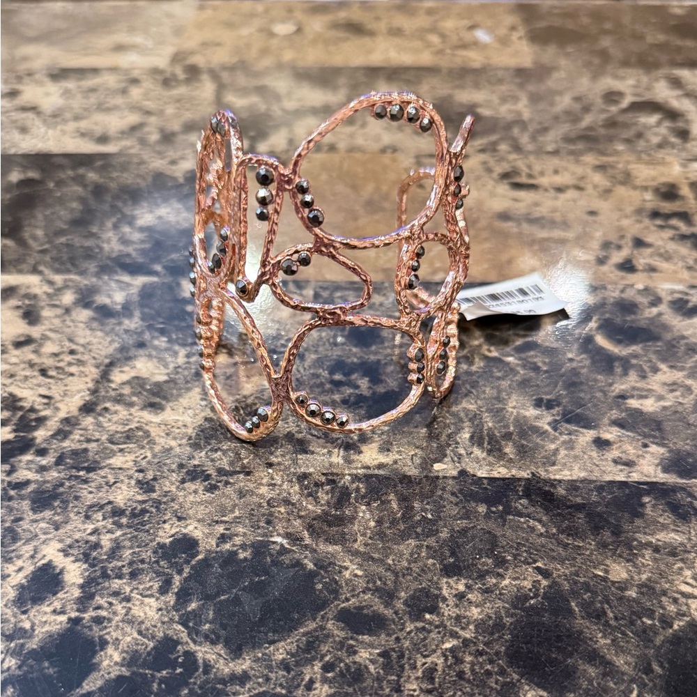 Henri Bendel Klee Metals Hoop Cuff - Picture 2 of 11